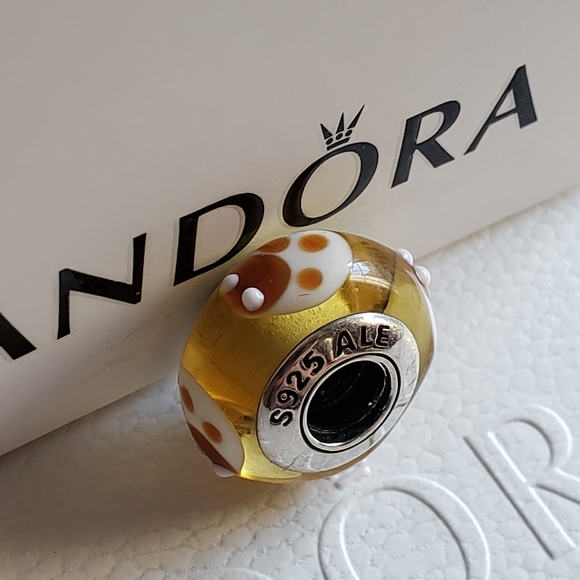 Pandora Murano Glass 925 Ale charm 111 - Picture 5 of 7